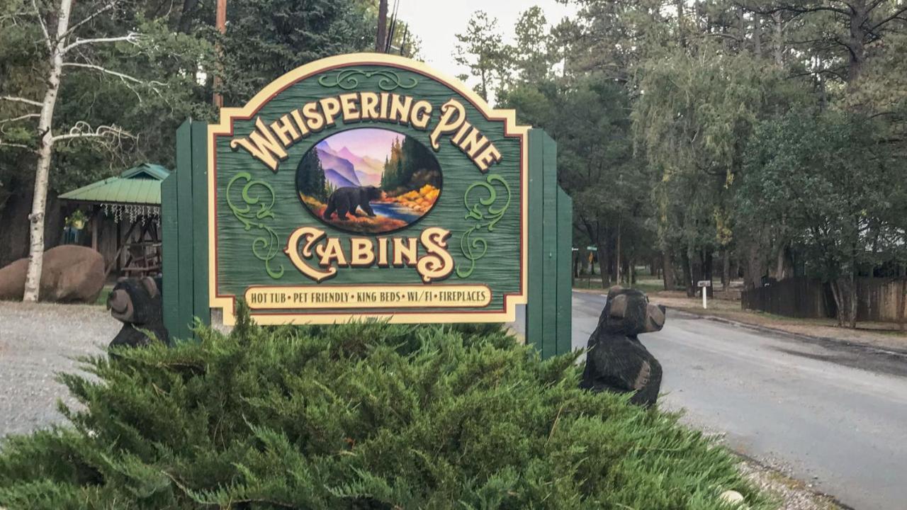 Whispering Pine Cabins رويدوسو، نيومكسيكو المظهر الخارجي الصورة